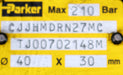 Bild des Artikels PARKER-Hydraulikzylinder-CJJHMDRN27MC-Ø-40X30mm-max.-210bar-gebraucht