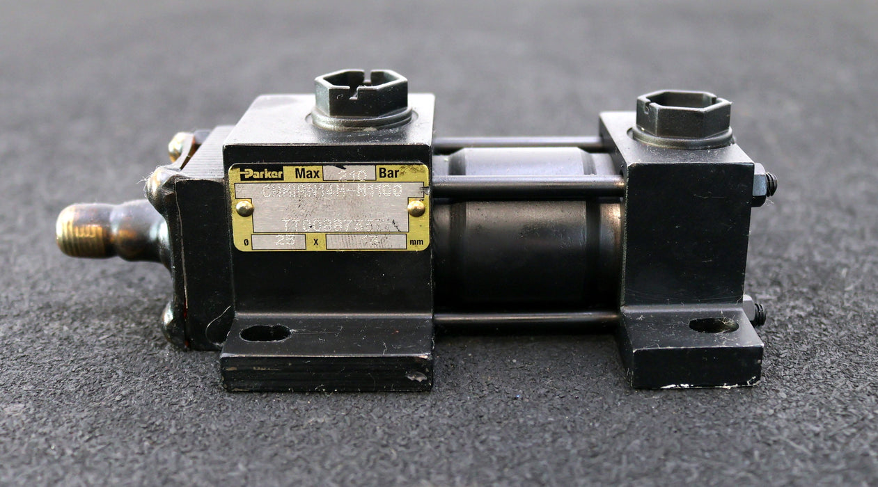 Bild des Artikels PARKER-Hydraulikzylinder-CHMIRN14M-M1100-Ø-25X13mm-max.-210bar-gebraucht