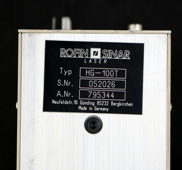 Bild des Artikels ROFIN-SINAR-HILBERLING-RF-Generator-Typ-HG-100T-A.Nr.-795344-gebraucht