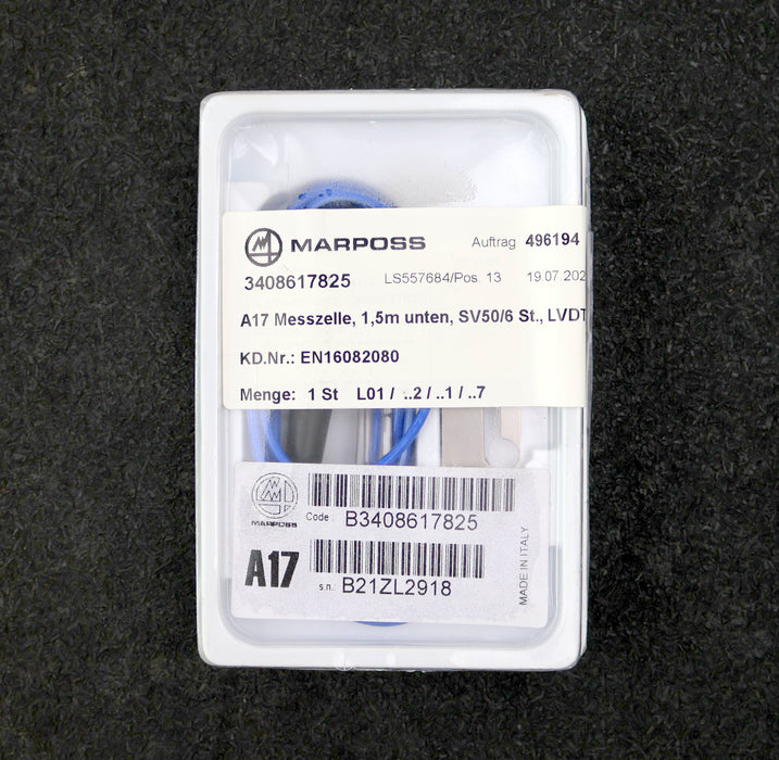 Bild des Artikels MARPOSS-A17-Messzelle-Art.-Nr.-3408617825-1,5m-unten-SV50/6ST.-LVDT