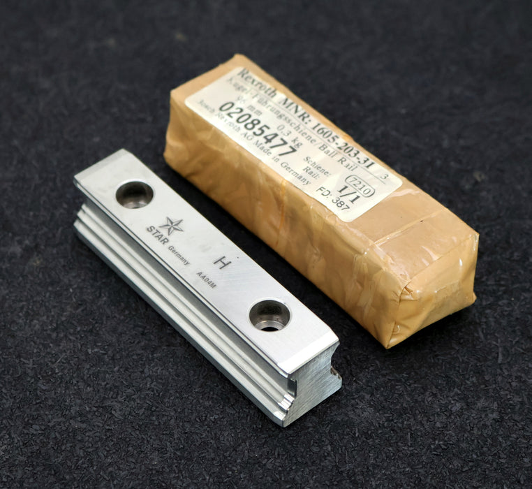 Bild des Artikels REXROTH-Kugel-Führungsschiene-Baugröße-25-MNR:-R160520331-Länge-96mm