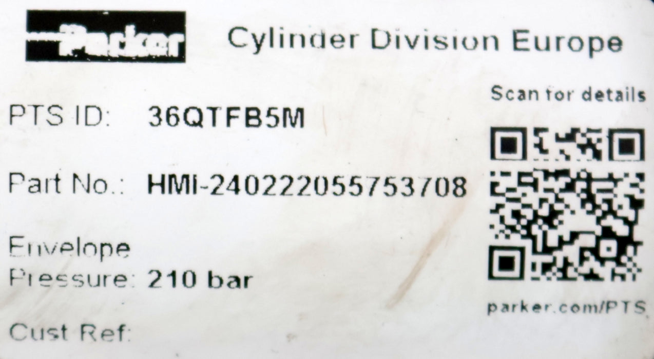Bild des Artikels PARKER-Hydraulikzylinder-HMI-240222055753708-max.-210bar-gebraucht