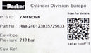 Bild des Artikels PARKER-Hydraulikzylinder-HMI-240123035225633-max.-210bar-gebraucht
