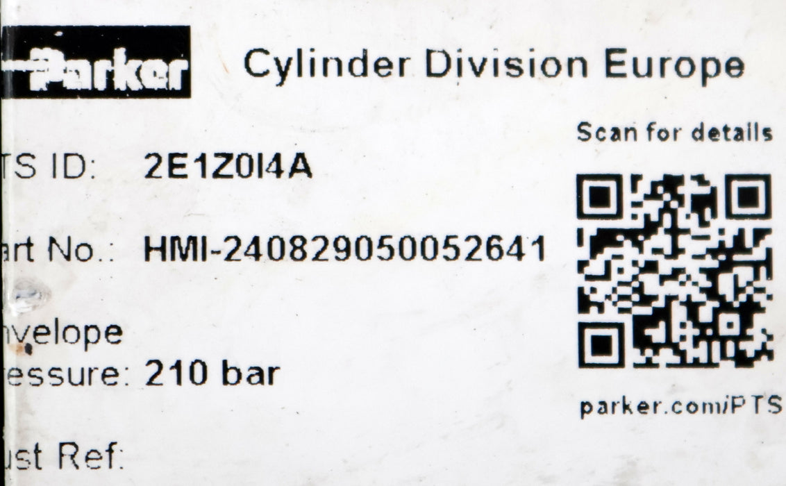 Bild des Artikels PARKER-Hydraulikzylinder-mit-Kuppelbolzen-HMI-240829050052641-max.-210bar
