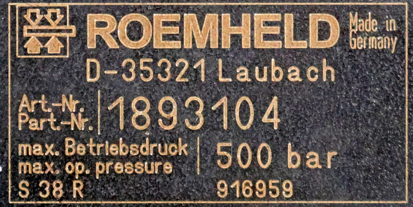 Bild des Artikels ROEMHELD-Schwenkspanner-Art.Nr.-1893104-Schwenkwinkel-90°-Rechts-KolbenØ-25mm