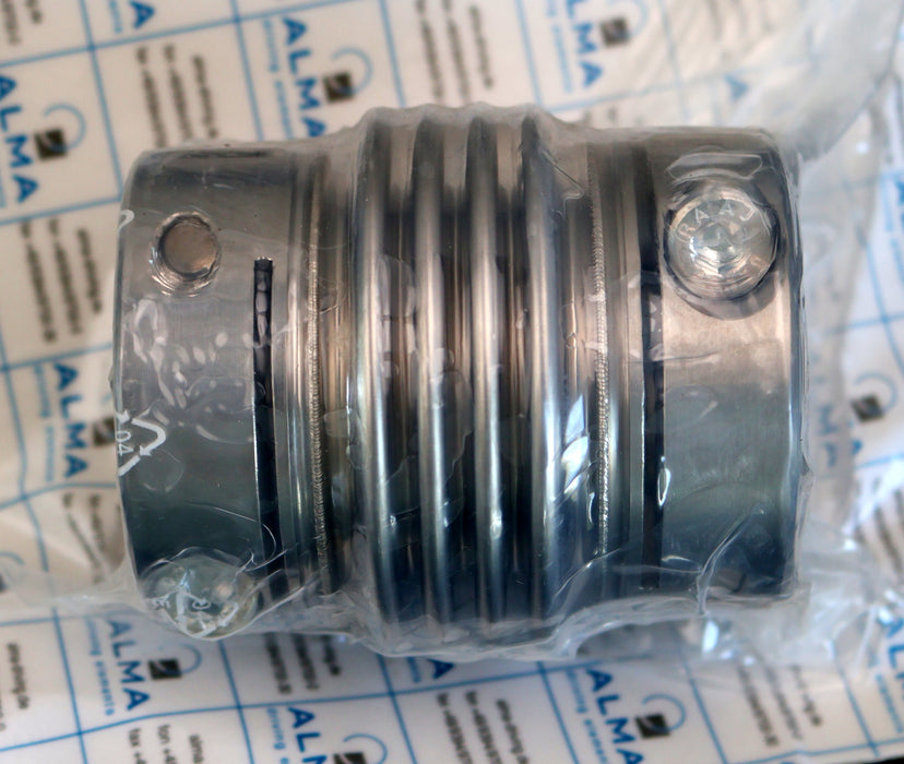 Bild des Artikels ALMA-Metallbalgkupplung-ATMK-30-22-32-L77-MatNr.:-1007029-1.-Ø-32mm-2.-Ø-22mm