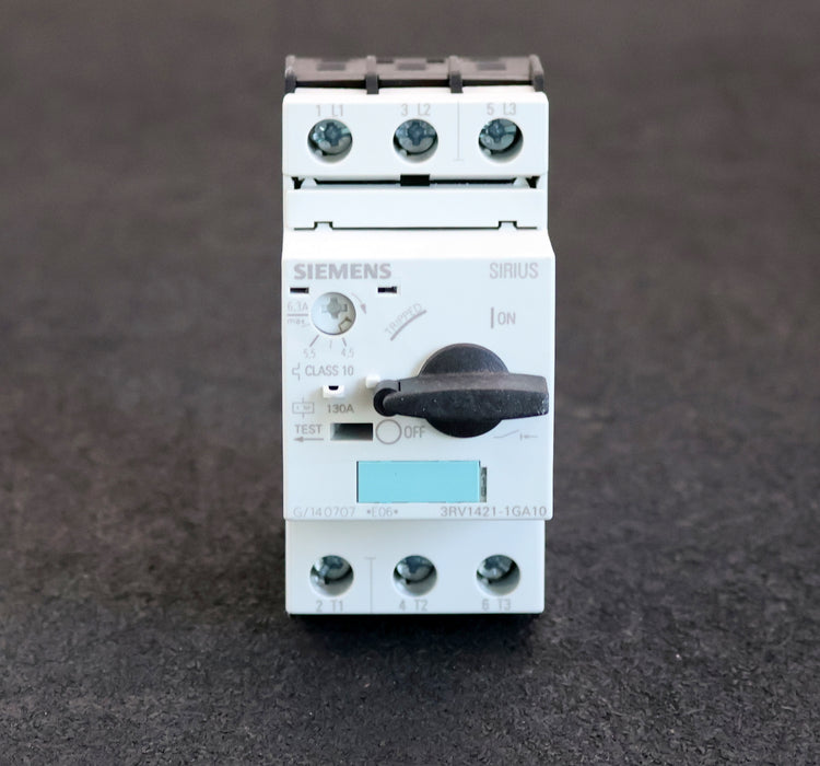 Bild des Artikels SIEMENS-Leistungsschalter-3RV1421-1GA10-4,5-6,3A-unbenutzt-in-OVP
