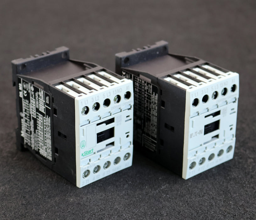 Bild des Artikels EATON-MOELLER-2x-Leistungsschütz-DIL-M9-10-Spulenspannung-230V-50Hz-/-240V-60Hz