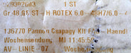 Bild des Artikels KTR-ROTEX-GS48-Kupplung--CH-Nr.-362839-AußenØ-105mm-1.-Bohrung-Ø-42mm