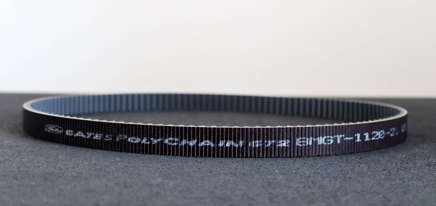 Bild des Artikels GATES-POLYCHAIN-GT2-Zahnriemen-Timing-belt-8MGT-Breite-21mm-Länge-1120mm