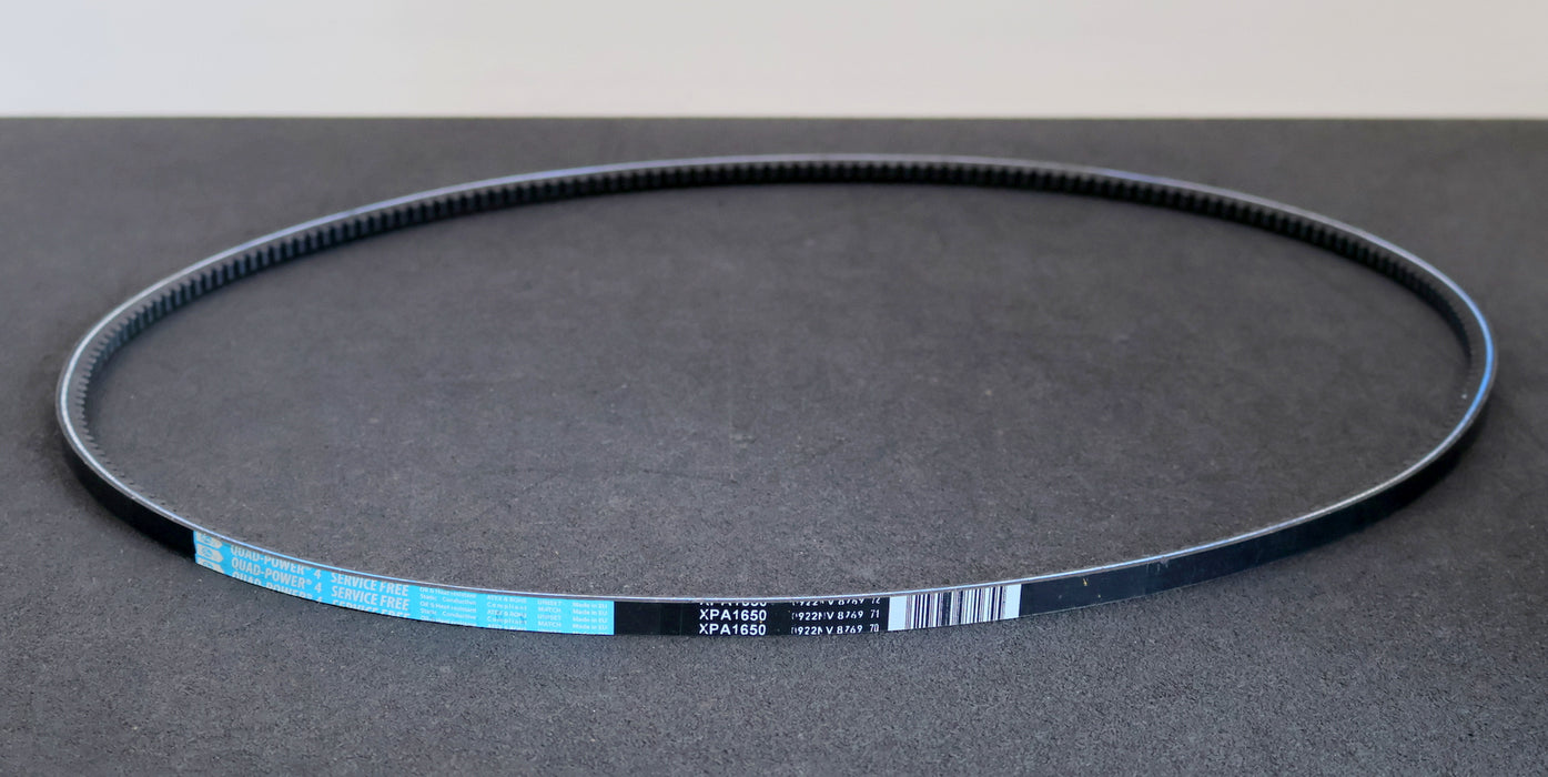 Bild des Artikels GATES-QUAD-POWER-4-Keilriemen-gezahnt-XPA1650-Breite-12,7mm-Länge-1650mm
