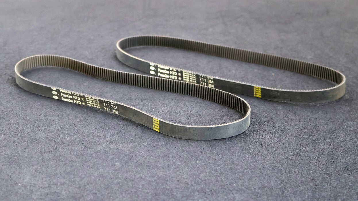 Bild des Artikels GATES-POWER-GRIP-HTD-2x-Zahnriemen-Timing-belt-3M-Breite-15mm-Länge-711mm