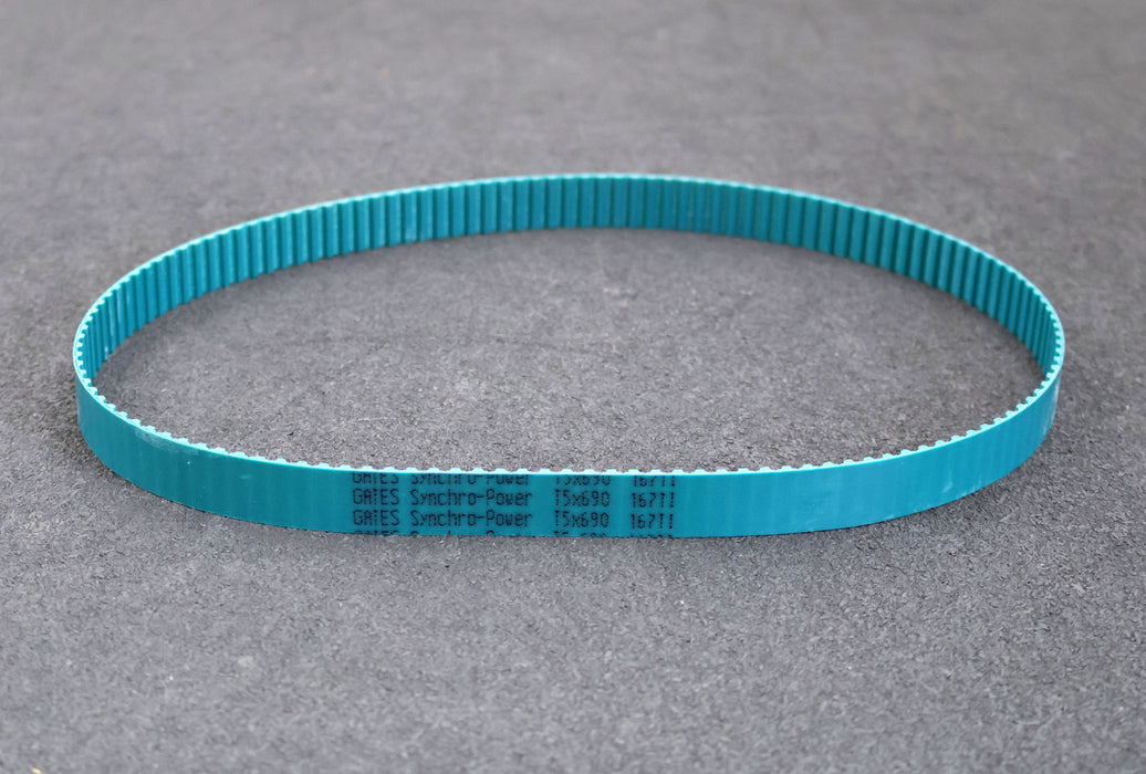 Bild des Artikels GATES-SYNCHRO-POWER-Zahnriemen-Timing-Belt-Profil-T5-Breite-16mm-Länge-690mm
