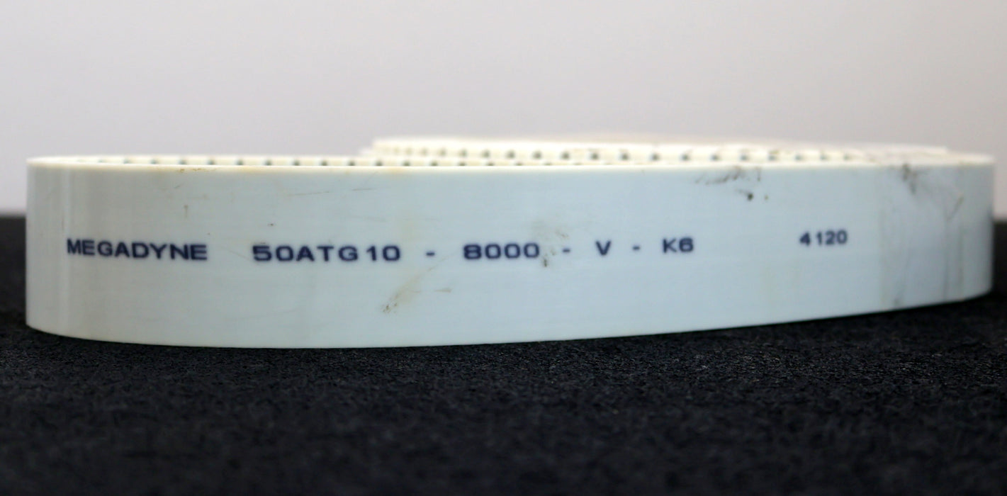 Bild des Artikels MEGADYNE-Zahnriemen-mit-Spurführung-50ATG10--B=-50mm-L=-8000mm-unbenutzt