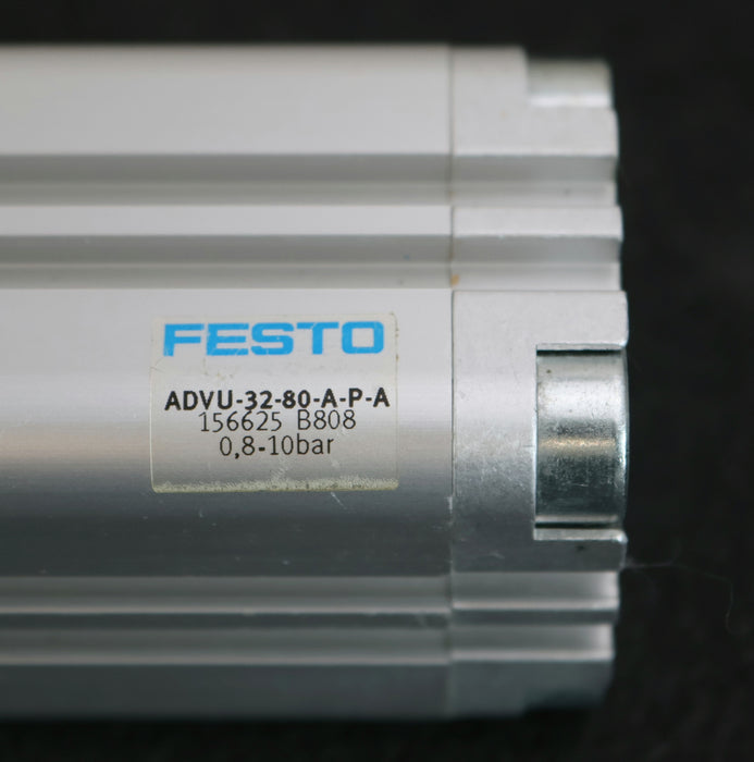 Bild des Artikels FESTO-Kompaktzylinder-ADVU-32-80-A-P-A-Mat.Nr.-156625-KolbenØ-32mm-Hub-80mm