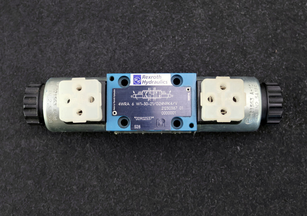 Bild des Artikels REXROTH-Prop-Wegeventil-4WRA6W1-30-21/G24N9K4/V-MNR:-R900902537-unbenutzt
