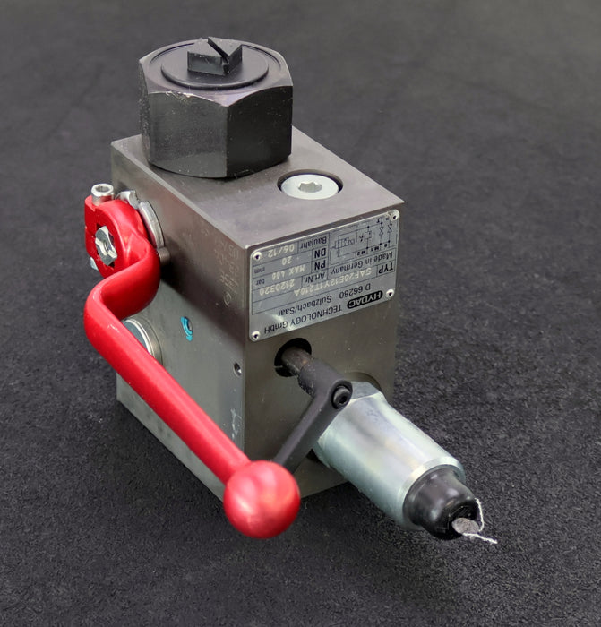 Bild des Artikels HYDAC-Sicherheits-Absperrblock-SAF20E12Y1T210A-Art.Nr.-2120320-PN-max.-400bar