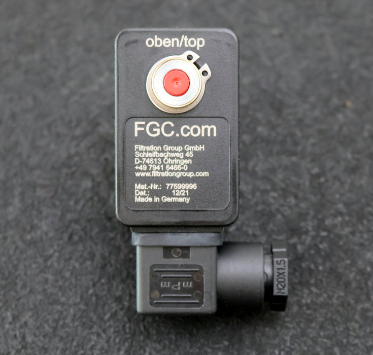 Bild des Artikels FGC-Differenzdruckschalter-Mat.Nr.-77599996-250VAC-/-200VDC-max.-1A-70W-IP65