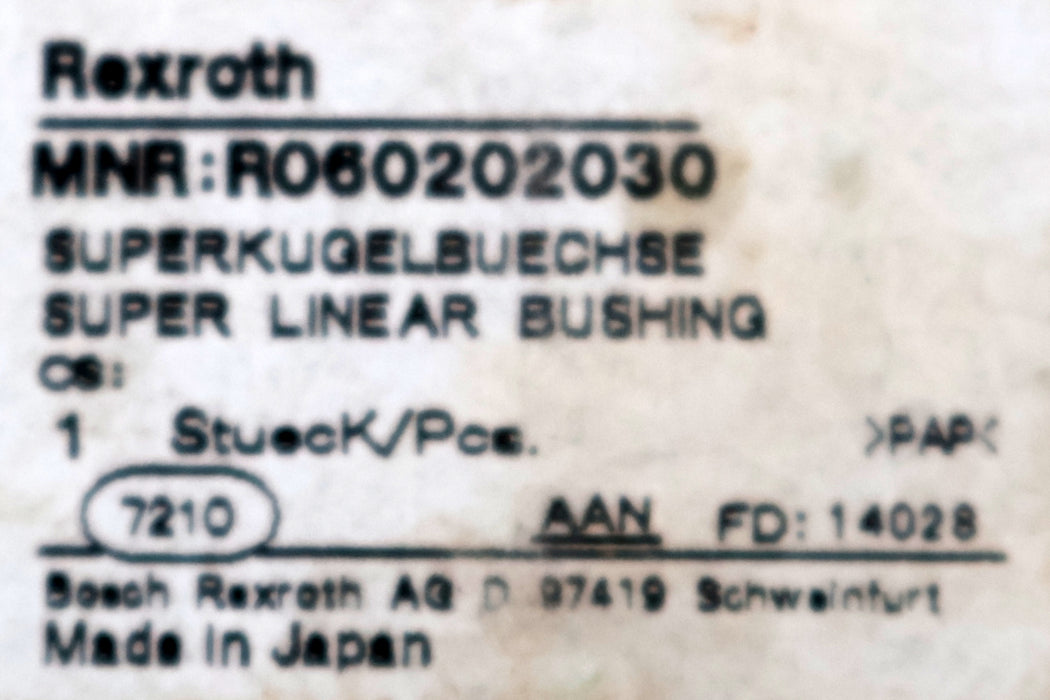 Bild des Artikels REXROTH-Standard-Kugelbüchse-KBM-20-DD-NR-MNR:-R060202030-WellenØ-20mm