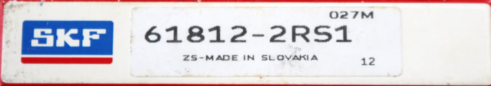 Bild des Artikels SKF-Rillenkugellager-61812-2RS1-AußenØ-78mm-InnenØ-60mm-Breite-10mm-unbenutzt