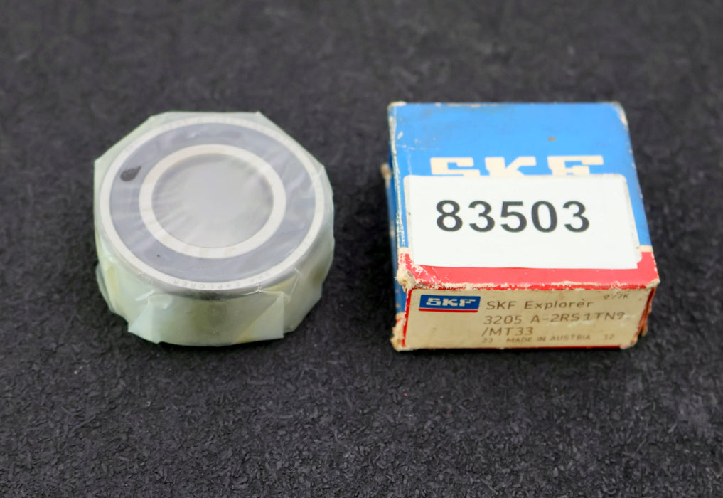 Bild des Artikels SKF-Schrägkugellager-3205-A-2RS1TN9/MT33-AußenØ-52mm-InnenØ-25mm-unbenutzt