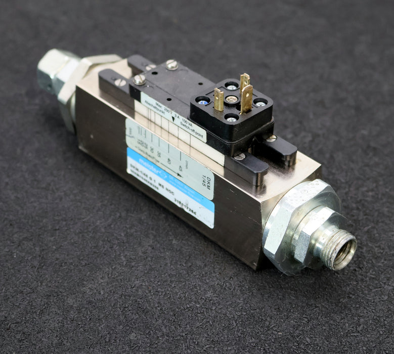 Bild des Artikels MEISTER-Strömungswächter-DKM-1/45-G1-MS-NOC-max.-250bar-15-45l/min-gebraucht