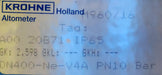 Bild des Artikels KROHNE-Altometer-M960/16-DN400-NE-V4A-PN10-IP65-GK:-2.598-unbenutzt