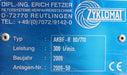Bild des Artikels FETZER-Edelstahl-Filtereinheit-Bandfilter-ZYKLOMAT-Typ-AKBF-R-80/710-300l/min