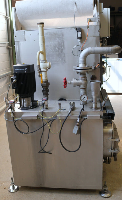 Bild des Artikels FETZER-Edelstahl-Filtereinheit-Bandfilter-ZYKLOMAT-Typ-AKBF-R-80/710-300l/min