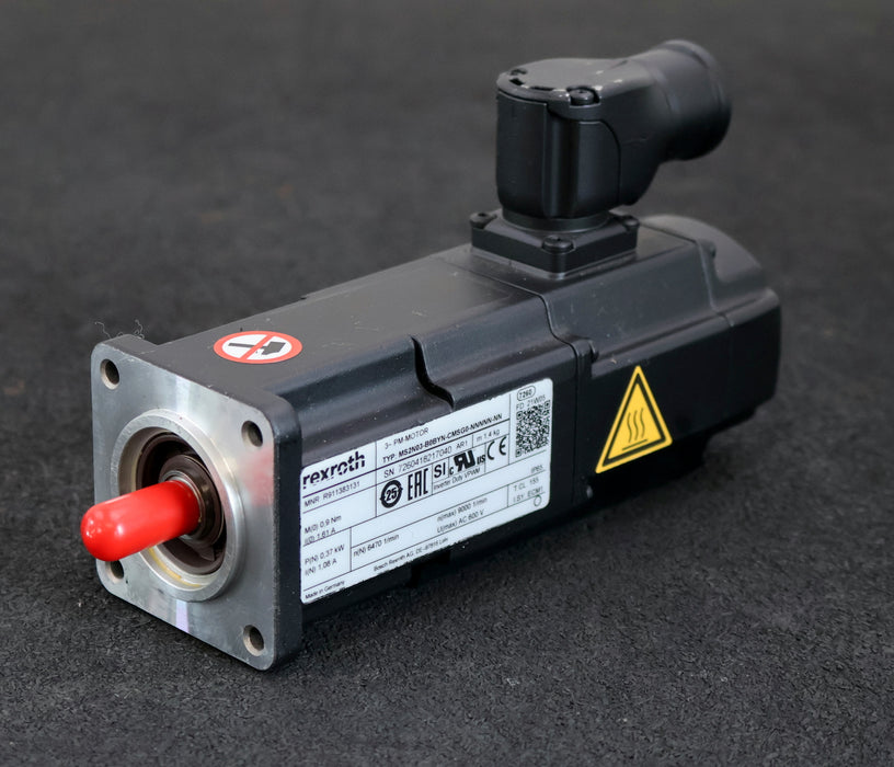 Bild des Artikels REXROTH-Servomotor-MS2N03-B0BYN-CMSG0-NNNN-NN-R911383131-M0=-0,9Nm-I0=-1,61A