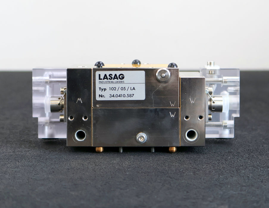 Bild des Artikels ROFIN-/-LASAG-Laser-Kavität-komplett-montiert-mit-Laserstab-Typ-102/05/LA