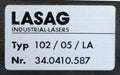 Bild des Artikels ROFIN-/-LASAG-Laser-Kavität-komplett-montiert-mit-Laserstab-Typ-102/05/LA