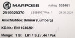 Bild des Artikels MARPOSS-Anschlussbox-UNIMAR-(LUMBERG)-Art.Nr.-2919929370-unbenutzt-in-OVP