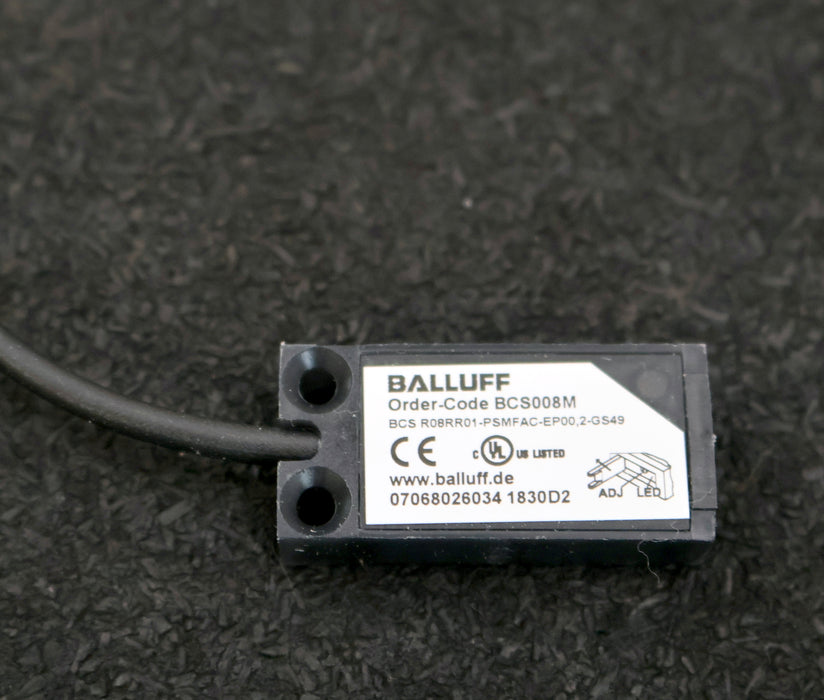 Bild des Artikels BALLUFF-kapazitiver-Sensor-BCS008M-Mat-Nr.-367366-UB=-12-30VDC-Imax=-50mA