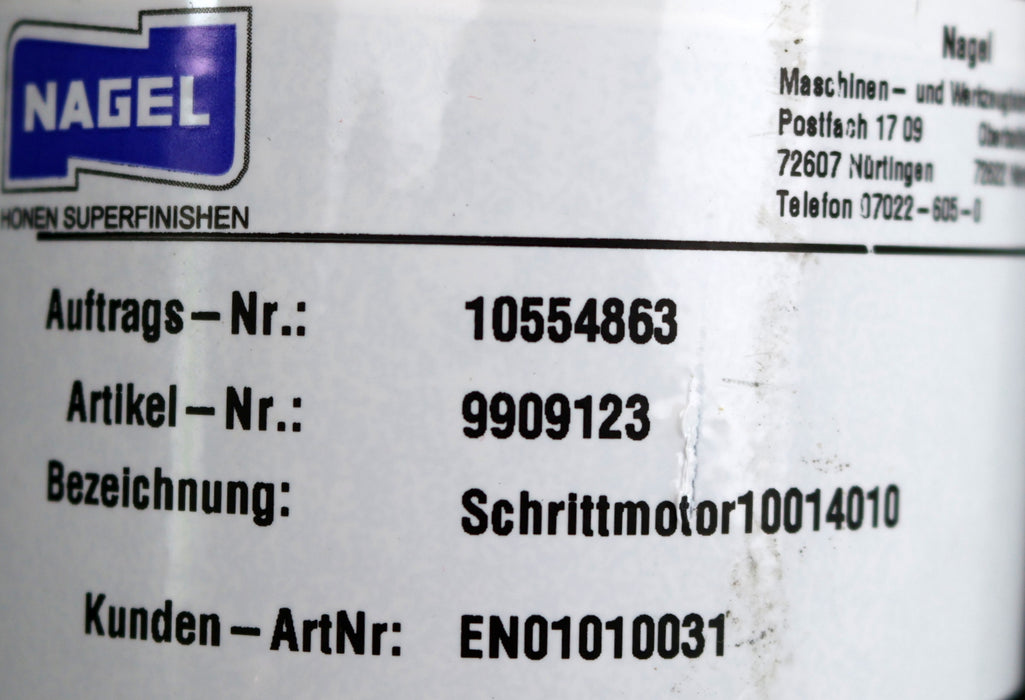 Bild des Artikels PHYTRON-/-NAGEL-Schrittmotor-ZSH-87/2.200.5-H500-IN-X-ID.No.-10014010-200VAC