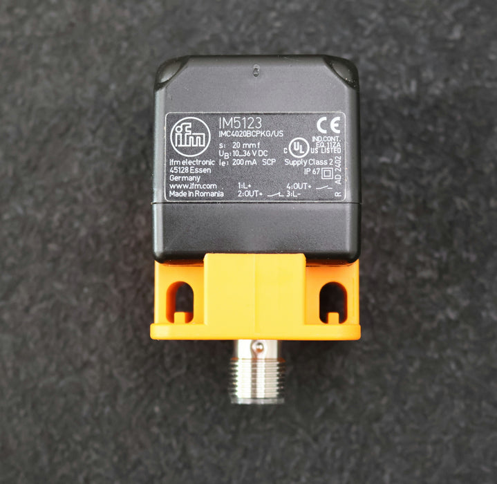 Bild des Artikels IFM-Induktiver-Sensor-IM5123-IMC4020BCPKG/US-100-DPA-unbenutzt-in-OVP
