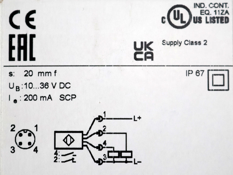 Bild des Artikels IFM-Induktiver-Sensor-IM5123-IMC4020BCPKG/US-100-DPA-unbenutzt-in-OVP