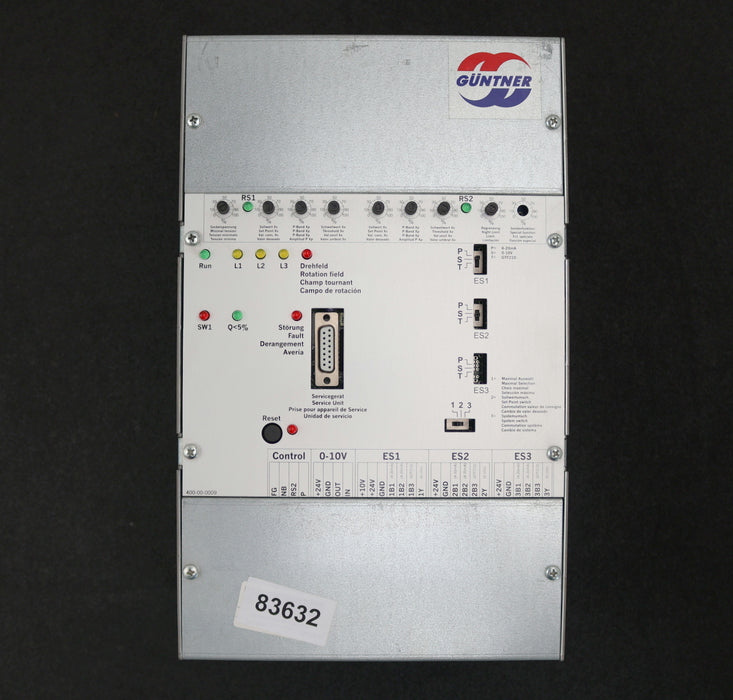 Bild des Artikels GÜNTNER-Drehzahlregler-GDRD-8.1M-Hersteller.Nr.-100/9008900.0001-400VAC-50Hz
