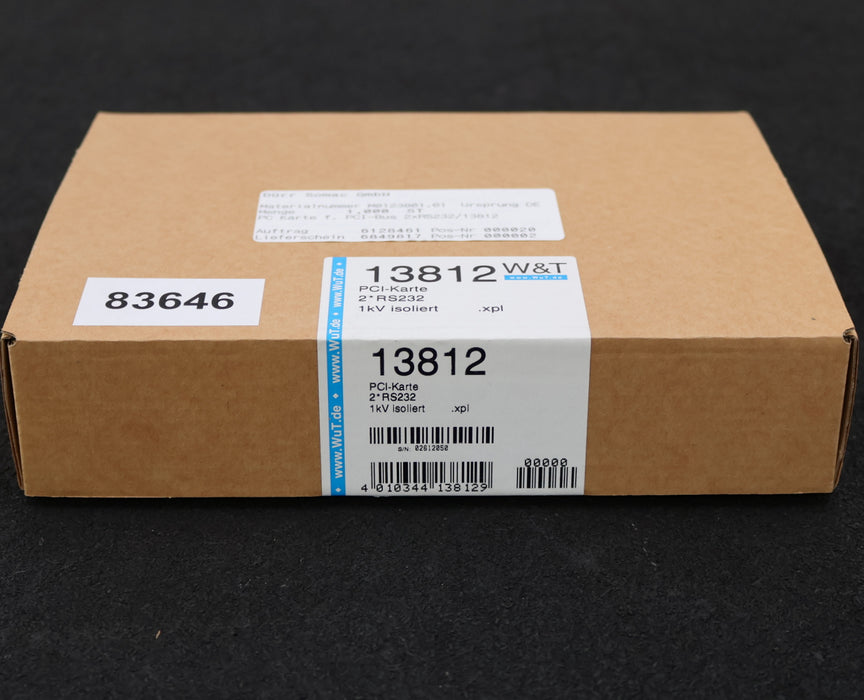 Bild des Artikels DÜRR-SOMAC-PC-Karte-für-PCI-Bus-M0123801.01-2x-RS422/13611-1kV-isolioert