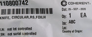 Bild des Artikels COHERENT-Zirkular-Messer-Art.Nr.-110800742-Gravur-16149-Rollmesser-Ø40x30xØ16mm