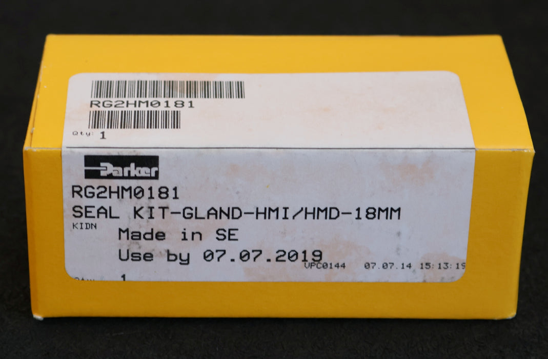 Bild des Artikels PARKER-Dichtungsbüchse-Seal-Kit-RG2HM0181-KIT-GLAND-HMI/HMD-18mm-für-Ø-18mm