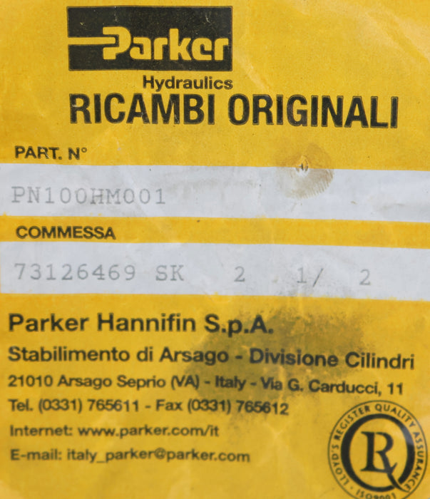 Bild des Artikels PARKER-Dichtungssatz-PN100HM001-8-teilig-für-Ø-100mm-unbenutzt-in-OVP