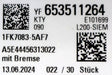 Bild des Artikels SIEMENS-Servomotor-1FK7083-5AF71-1KH0-Mo=-16Nm-I0=10,4A-nmax=-6000U/min
