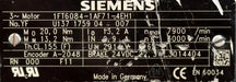 Bild des Artikels SIEMENS-Servomotor-1FT6084-1AF71-4EH1-Mo=-20Nm-I0=-13,2A-nMax=-7900U/min