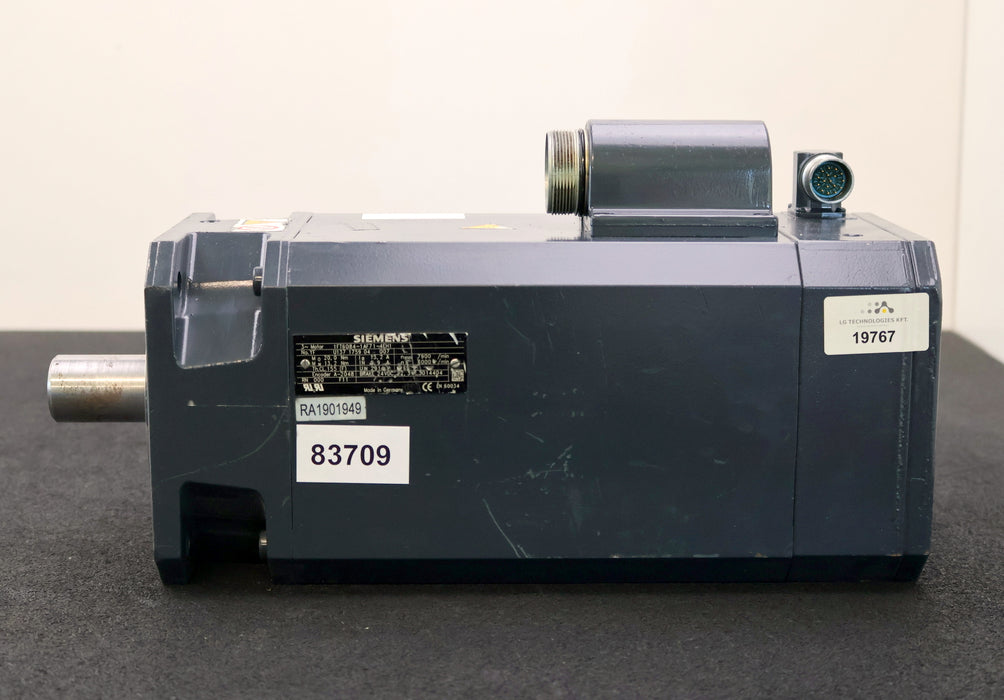 Bild des Artikels SIEMENS-Servomotor-1FT6084-1AF71-4EH1-Mo=-20Nm-I0=-13,2A-nMax=-7900U/min