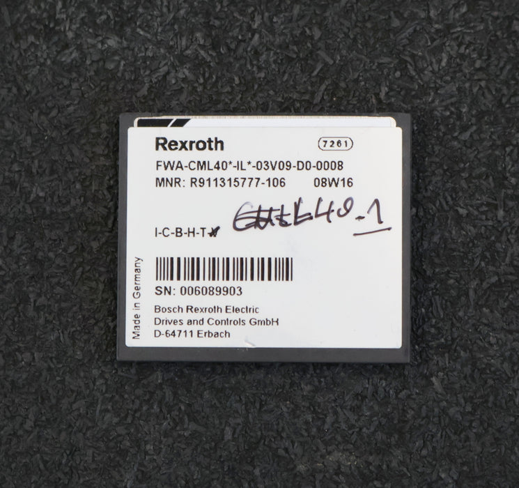 Bild des Artikels REXROTH-Firmware-Compact-Flash-Speicher-FWA-CML401-IL*-03V09-DO-0008