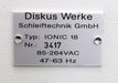 Bild des Artikels DISKUS-Messeinrichtung-IONIC-18-85-264VAC-47-63Hz-+Steuerschrank+SIMATIC-S7-300…