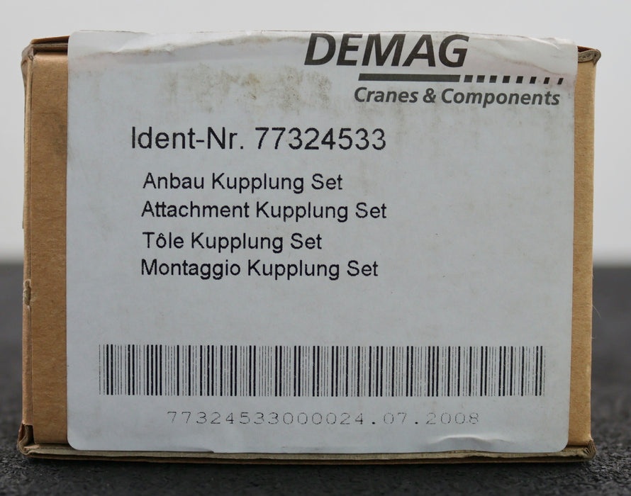 Bild des Artikels DEMAG-Anbau-Kupplung-Set-ID-Nr.-77324533-für-DSM5-Aufnahme-Manlift-unbenutzt