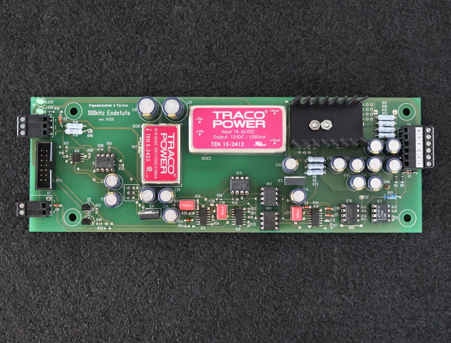 Bild des Artikels POPADENTSCHUK-&-PARTNER-Einsteckplatine-100kHz-Endstufe-rev.-11.11.5-unbenutzt
