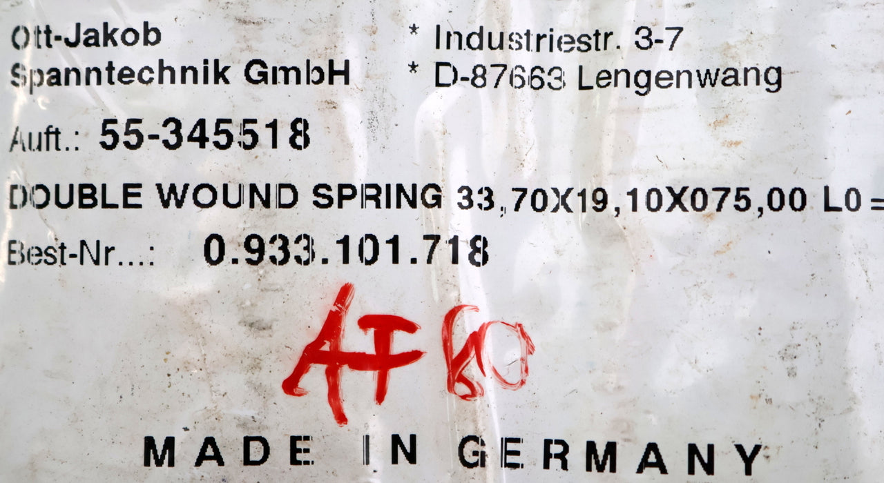 Bild des Artikels OTT-JAKOB-2x-Torsionsfeder-Art.Nr.-0.933.101.718-Abmessungen-33,7x19,1x075,00